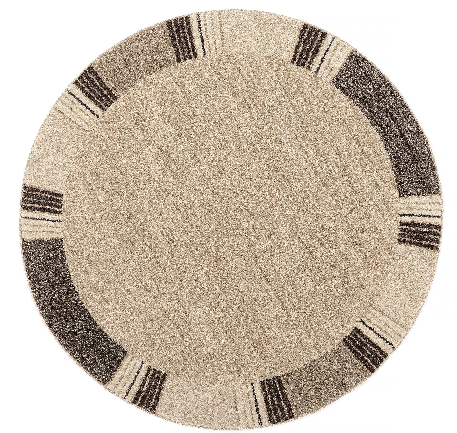 OCI DIE TEPPICHMARKE Teppich CASTLE FLORA, rund, Höhe: 20 mm, Wohnzimmer günstig online kaufen