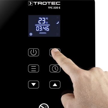 TROTEC Heizlüfter TFC 220 E, 2200 W, Leiser und kompakter Heizlüfter Frostwächter-Funktion