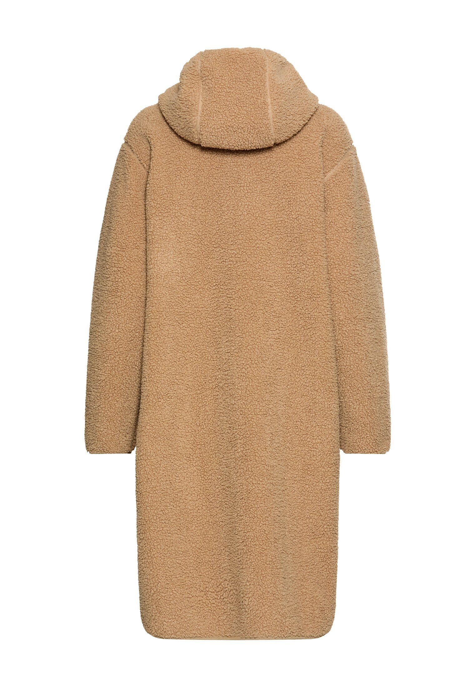 camel active Parka mit 2-Wege Reißverschluss Langarm (1-St)
