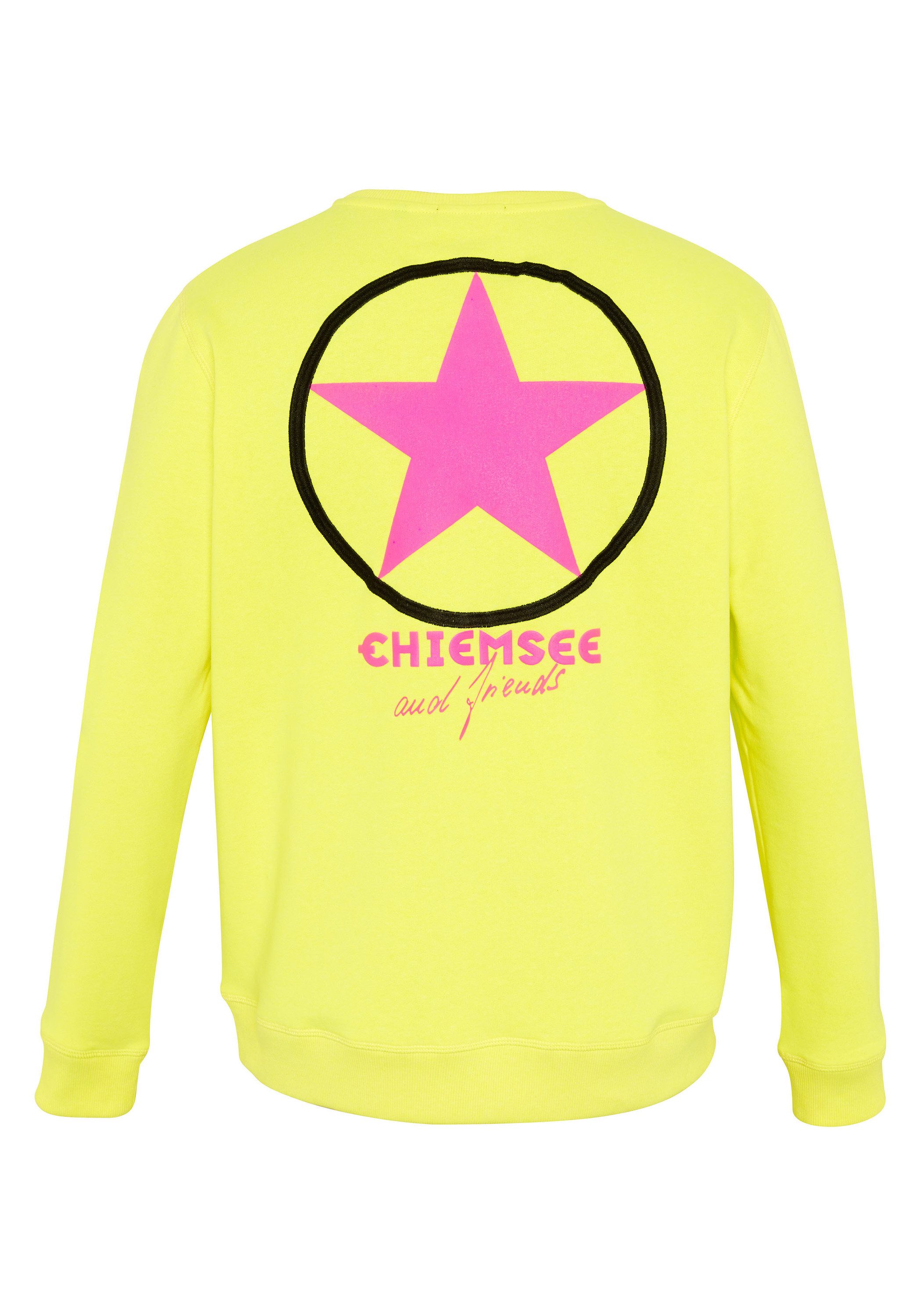 Chiemsee Sweatshirt Sweatshirt mit label-typischem Backprint günstig online kaufen