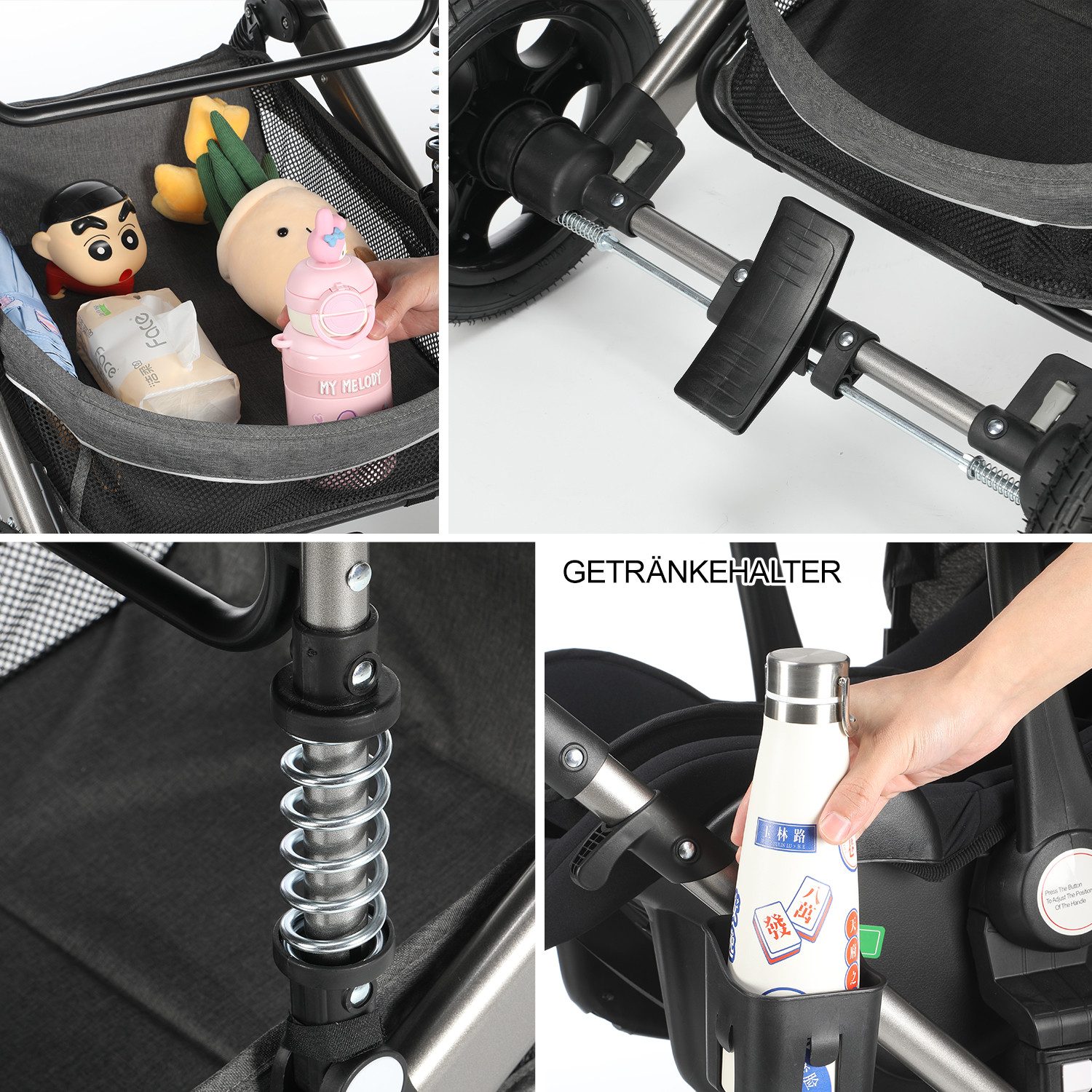 oyajia 3in1 Kinderwagen Set - Bild 4
