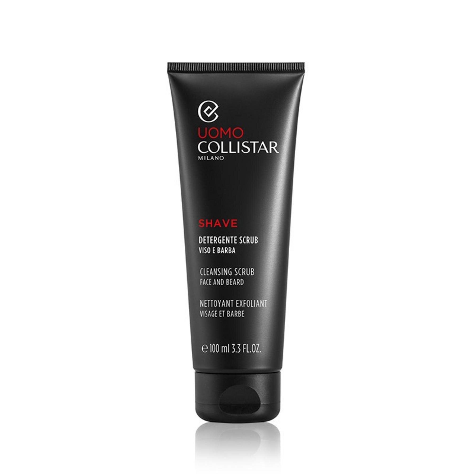 COLLISTAR Gesichtspeeling Reinigendes Peeling für Gesicht und Bart Rasur