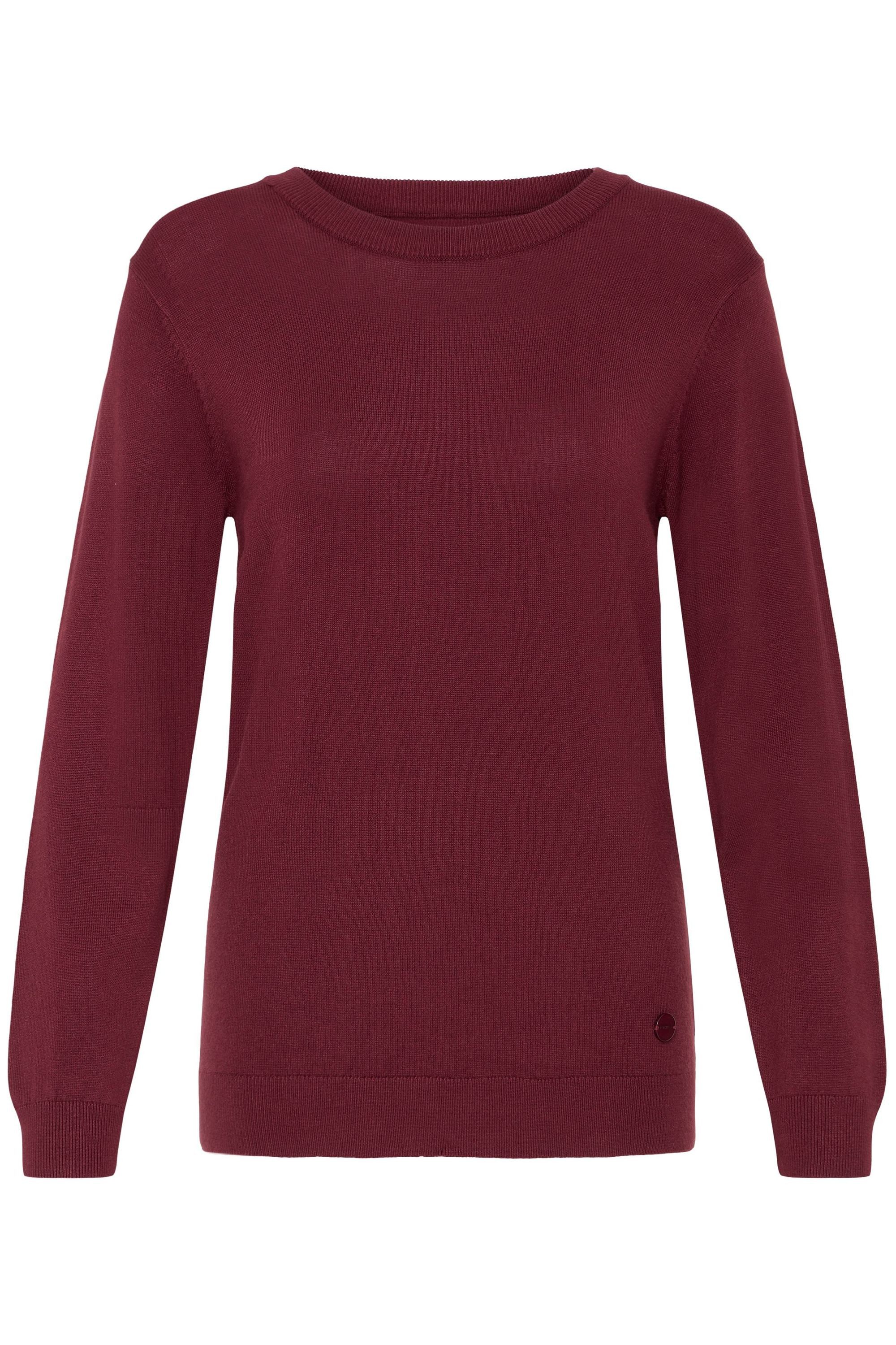 OXMO Strickpullover OXAIDA ONECK JUMPER Moderner günstig online kaufen