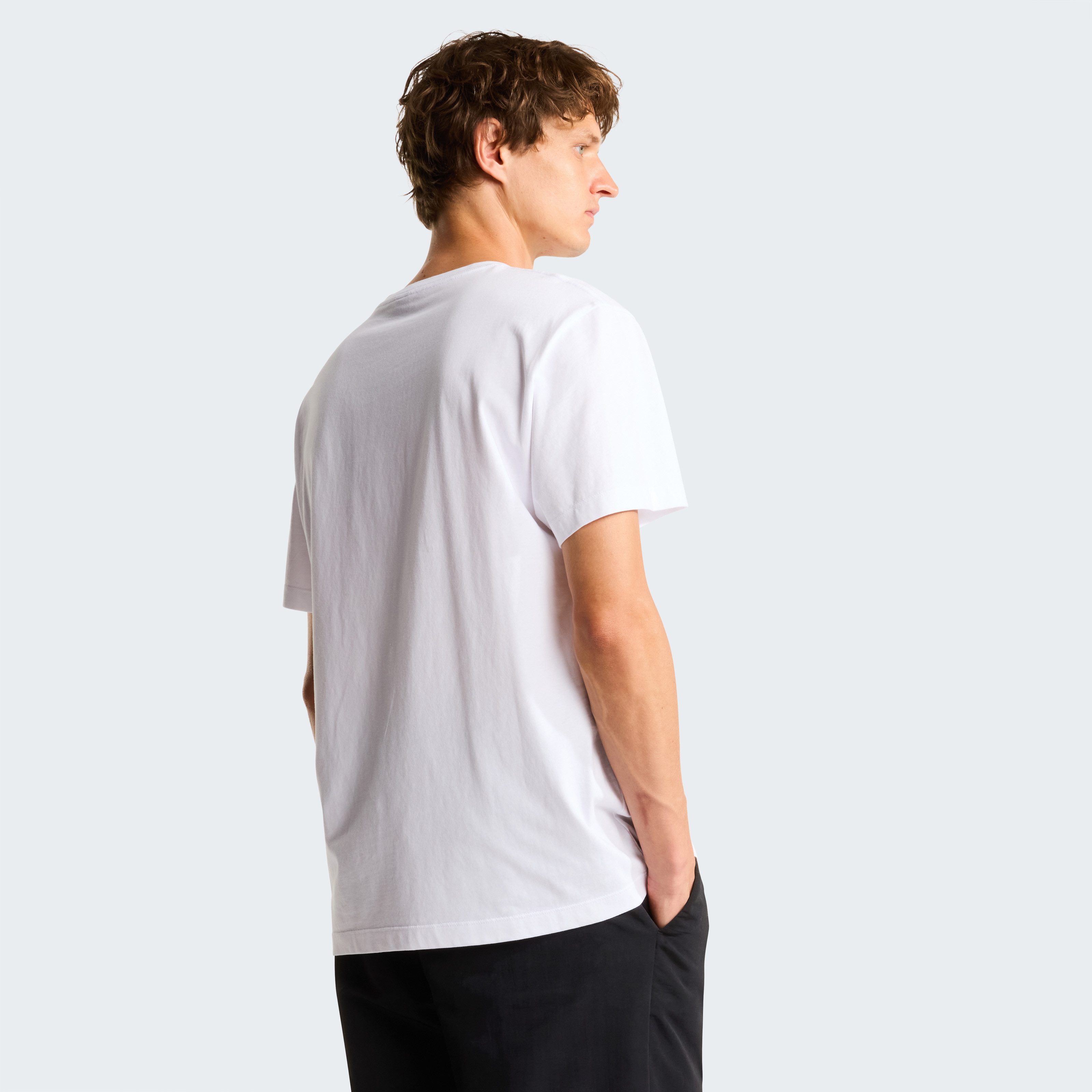 The North Face T-Shirt M ESSENTIAL CENTER LOGO RELAXED SHORT SLEEVE TEE lockere Passform, Kurzarm, für Sportmode und Outdoormode – Bild 3 von 5