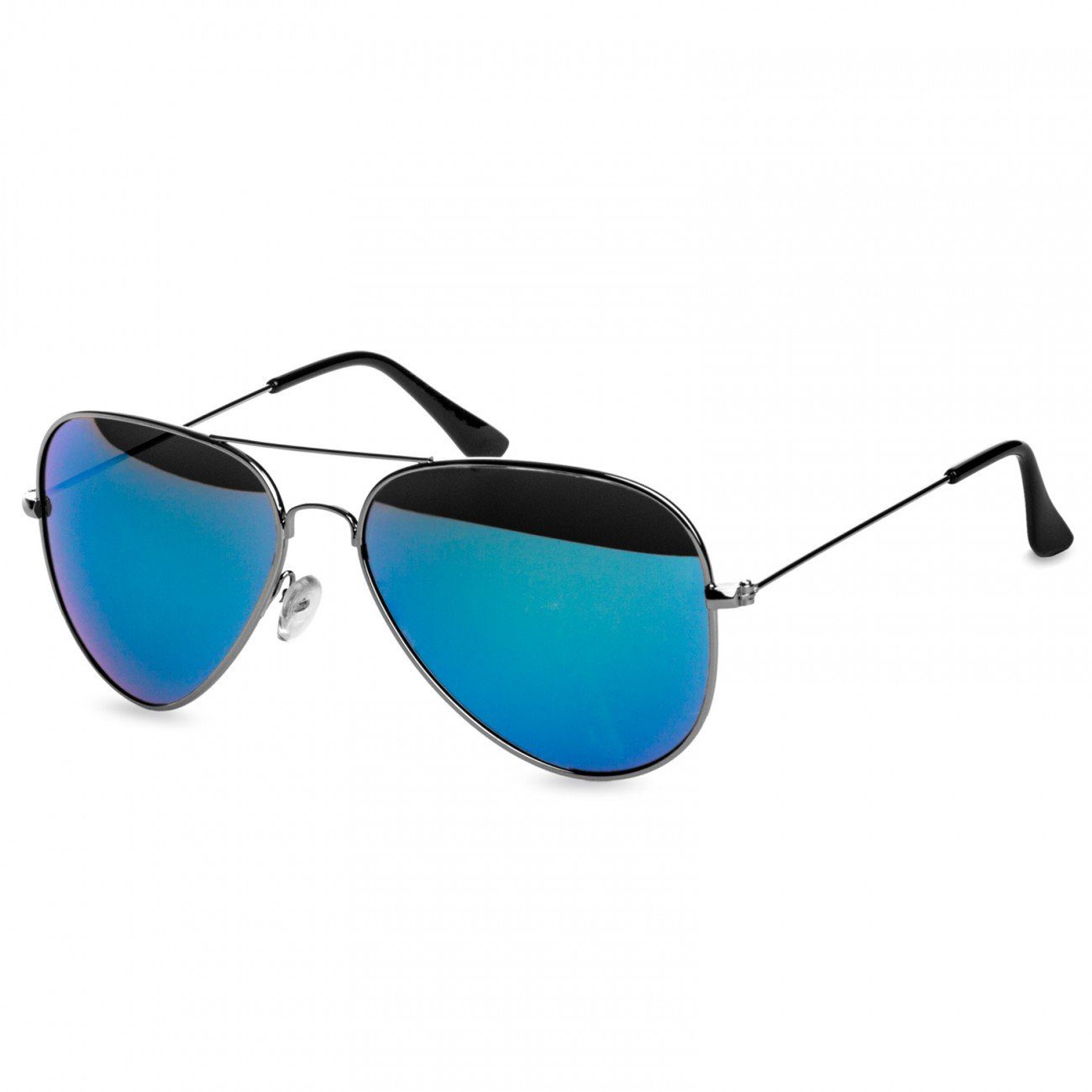 Caspar Sonnenbrille SG033 Damen Large Metall RETRO Pilotenbrille