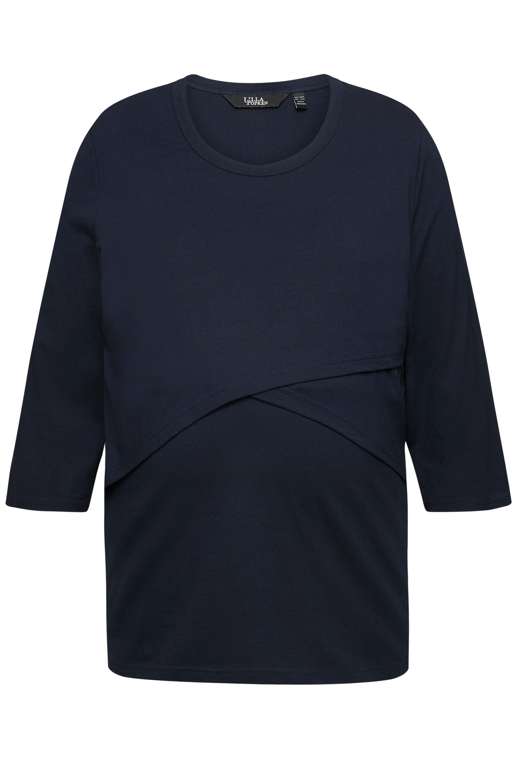 Ulla Popken T-Shirt T-Shirt Maternity Shape Still-Funktion GOTS Schwangerschaft