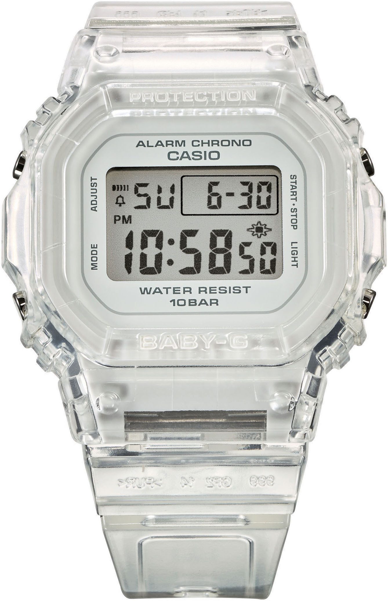 CASIO BABY-G Chronograph BGD-565US-7ER, Quarzuhr, Armbanduhr, Damenuhr, automatischer Kalender, digital, Timer