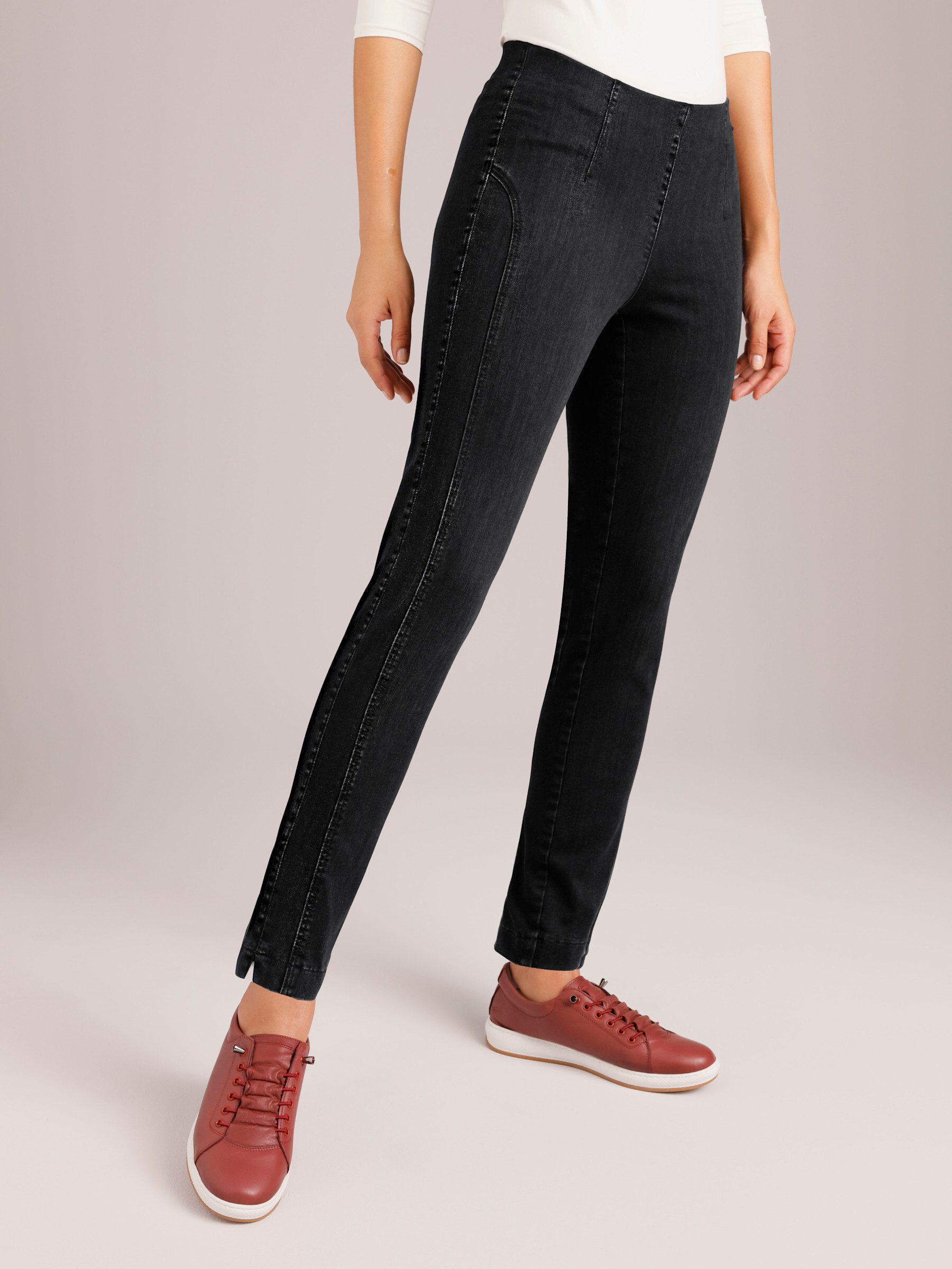 creation L Bequeme Jeans Edel-Schlupfjeans komfortabel