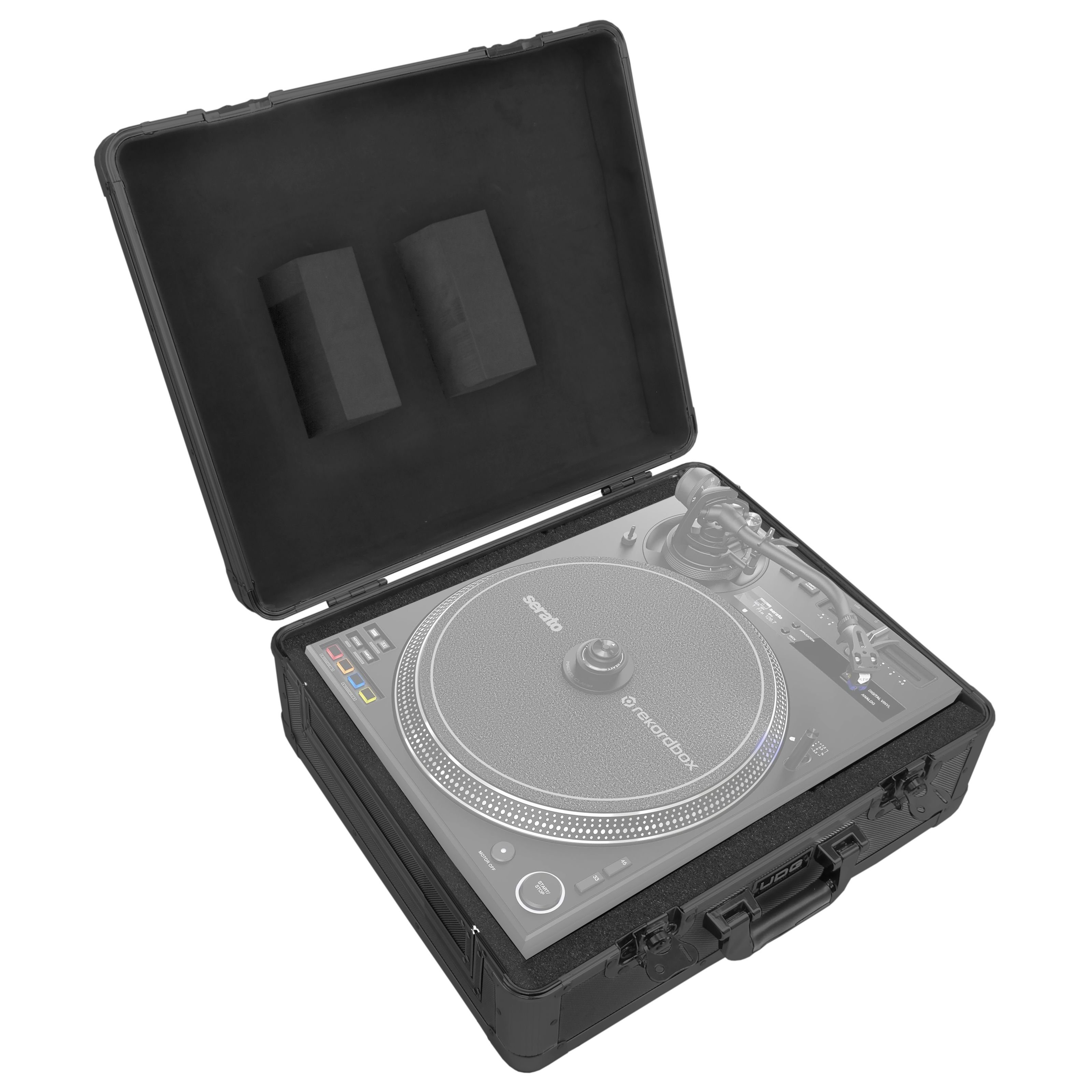 UDG Plattenspieler-Schutzhülle, Ultimate Pick Foam PLX-CRSS12 Black U93025BL - Plattenspieler Case