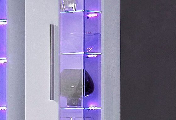 Places of Style LED Glaskantenbeleuchtung, Farbwechsler fest integriert, LED