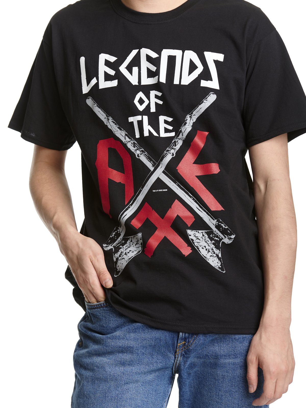 the Valhalla T-Shirt Nastrovje of Potsdam Vikings Axe Legends