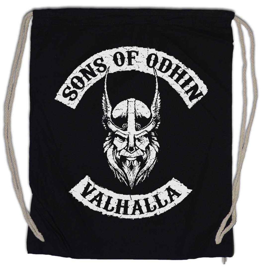 Turnbeutel Sons Of Odhin Turnbeutel Club MC Motorrad Biker Rocker Bike Raven