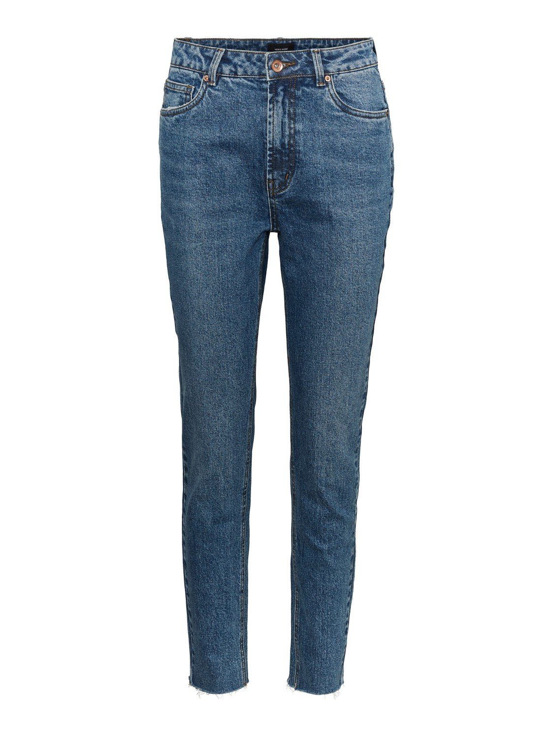 Baumwolle aus Straight-Jeans VMBRENDA Moda Vero