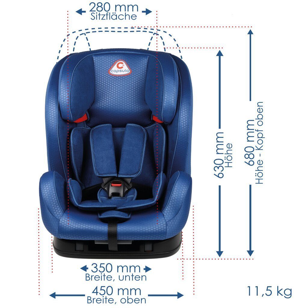 mit capsula® MT6X Autokindersitz blau Kindersitz Isofix