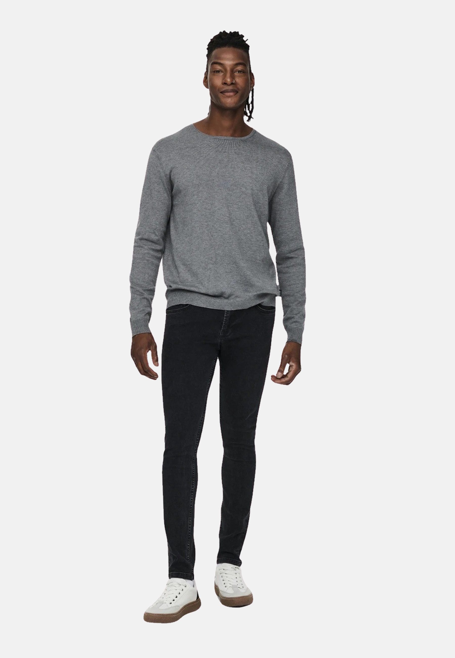 ONLY & SONS Strickpullover Pullover WYLER Strickpullover R-Neck (1-tlg)