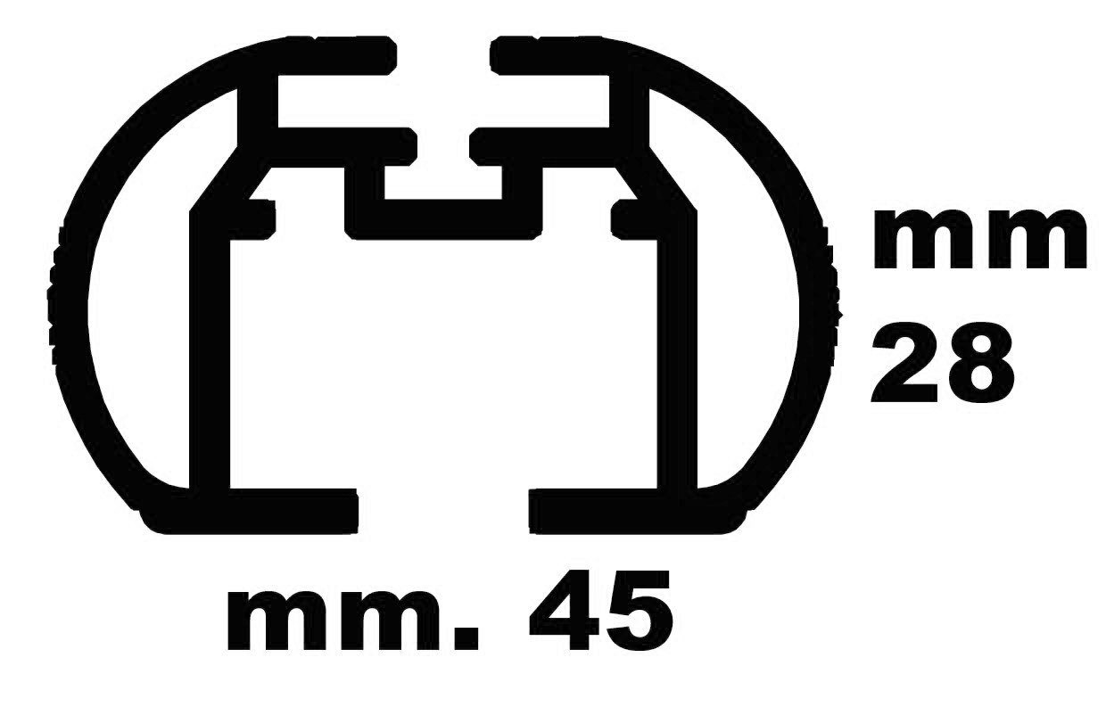 VDP Dachbox, (Für Ihren + Dachbox Liter Volkswagen Traporter Set), (T5) kompatibel Volkswagen Aluminium und K1 09-15, 480 Traporter Dachträger Dachbox VDPCA480 09-15 (T5) mit Dachträger PRO carbonlook im