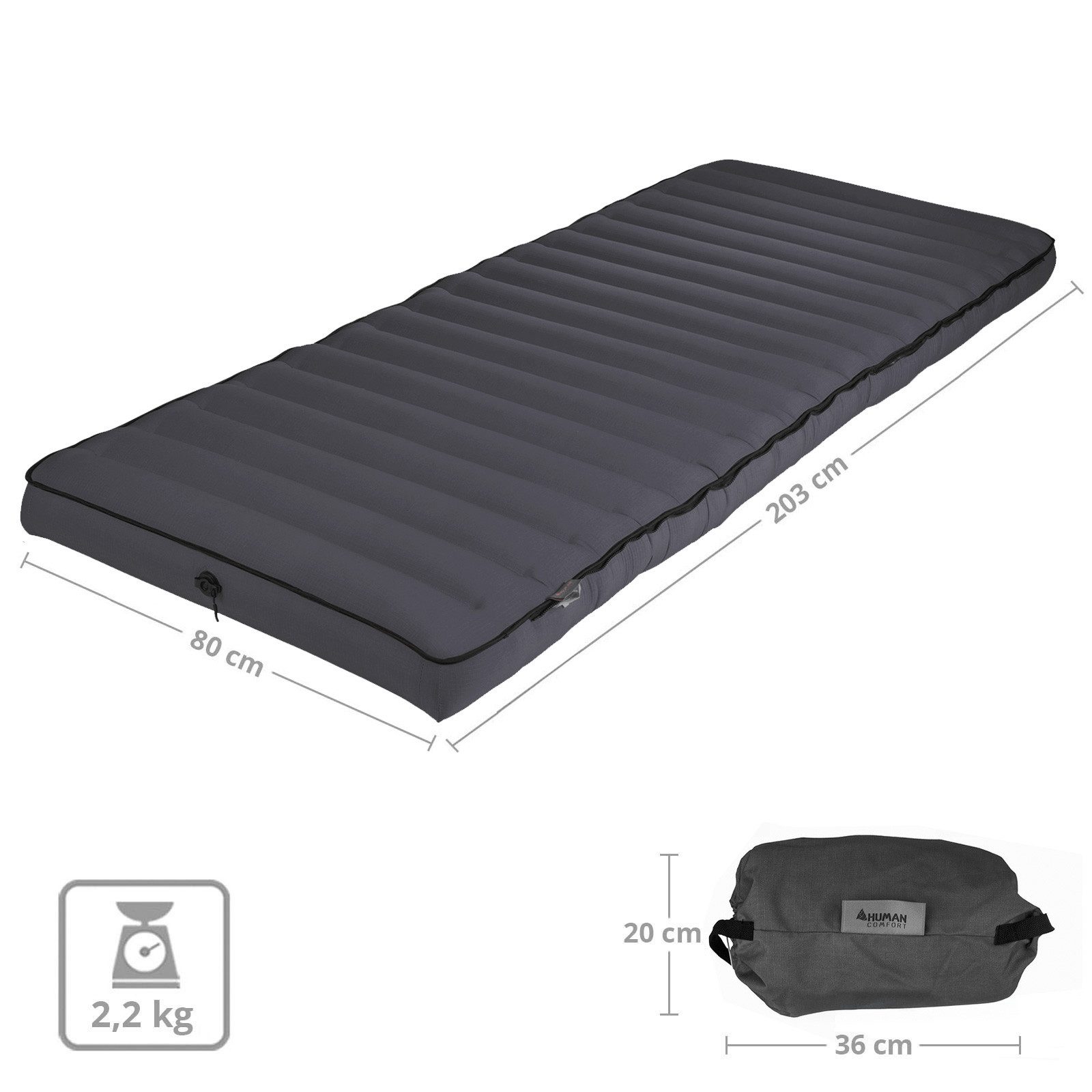 Human Comfort Luftmatratze Luft Bett Chatou günstig online kaufen