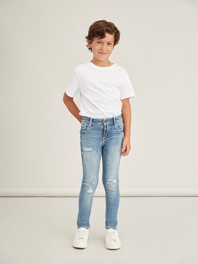 Name It Skinny-fit-Jeans Name It Jungen Skinny Jeans mit Destroyed-Details