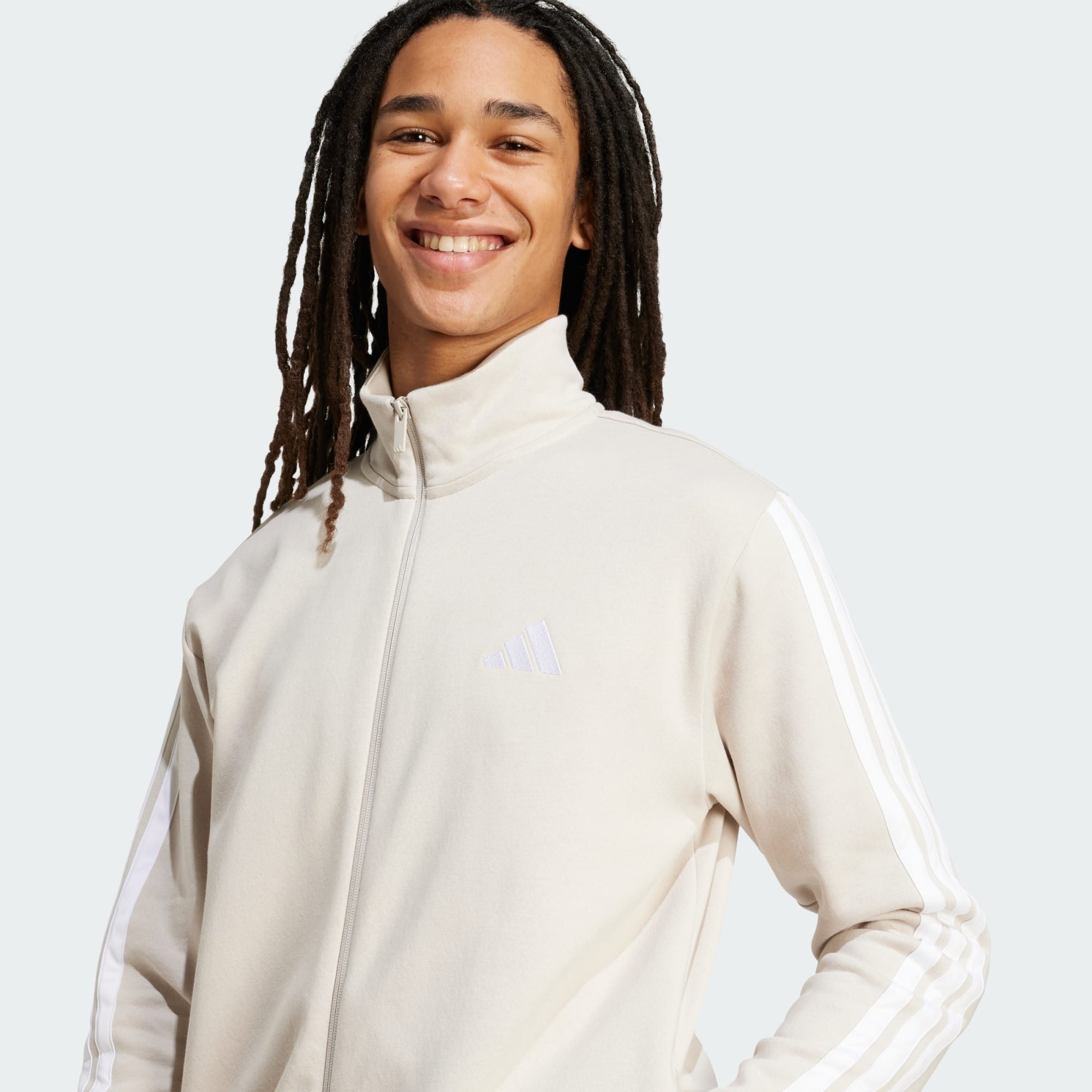 adidas Sportswear Trainingsanzug 3-STREIFEN FLEECE TRAININGSANZUG (1-tlg)