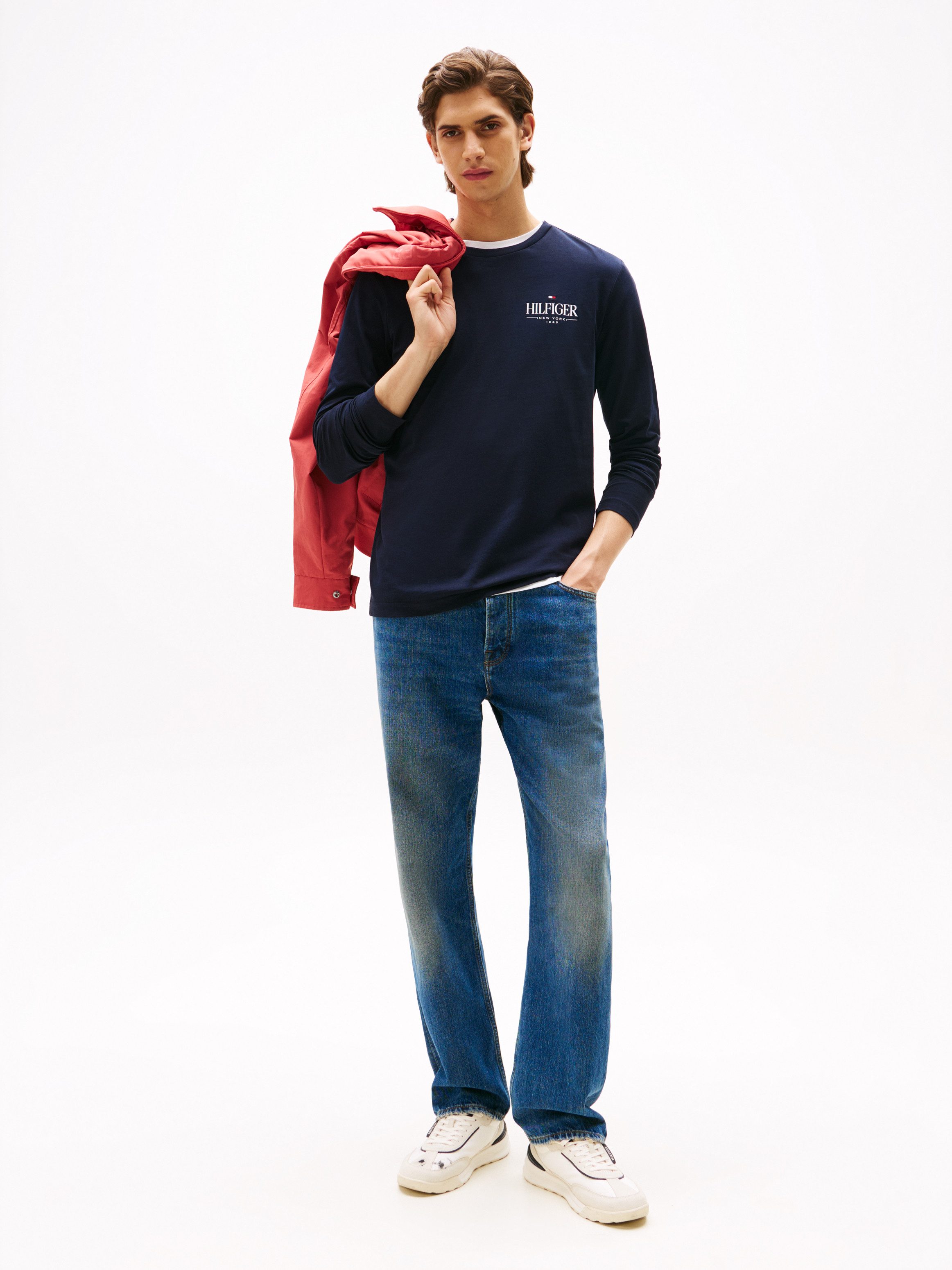 Tommy Hilfiger Longsleeve HILFIGER STACK LS günstig online kaufen