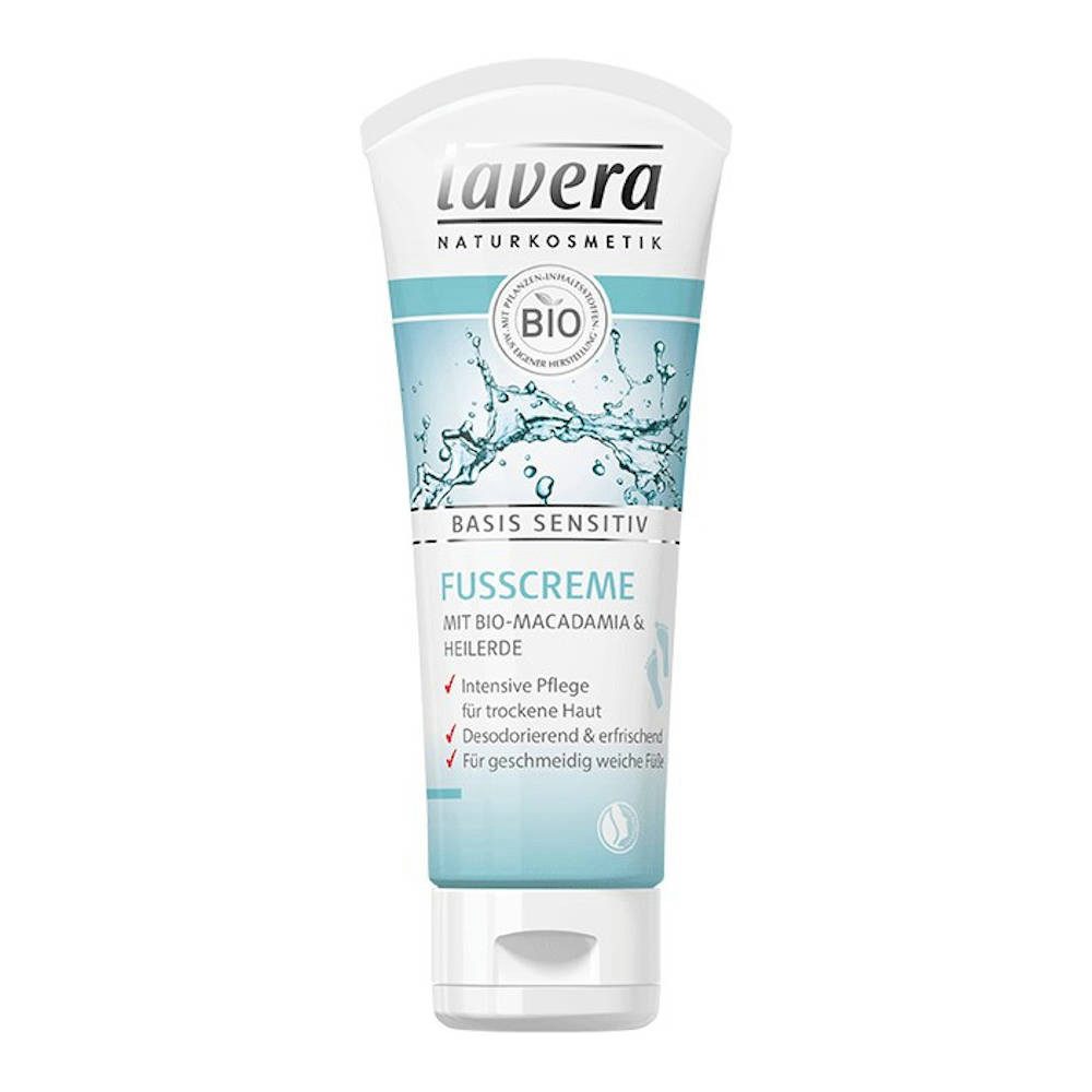 lavera Fußcreme Basis Sensitiv - Fusscreme 75ml
