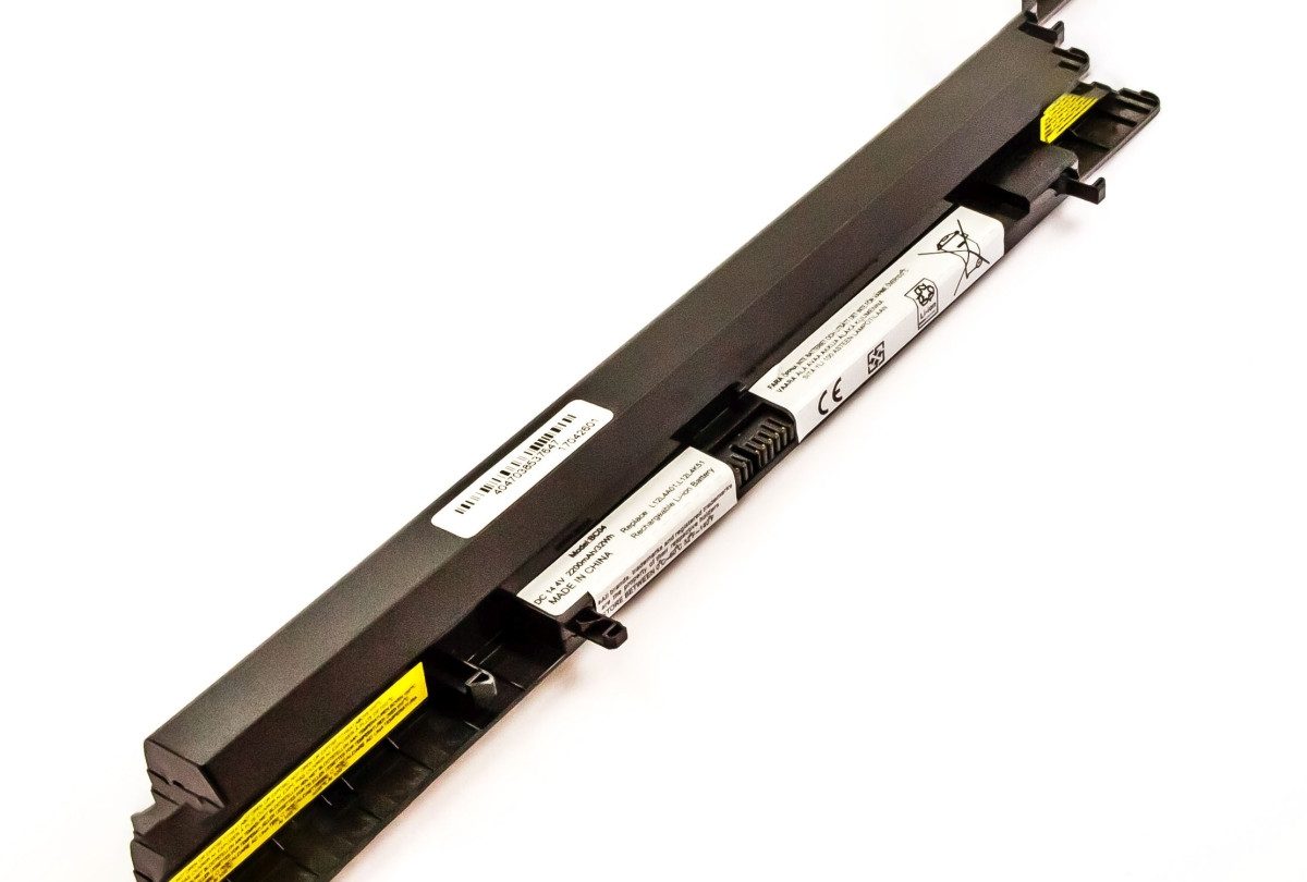 AGI Akku für Lenovo IdeaPad S500 Touch Li-Ion 14,4 Volt 2200 mAh schwarz Laptop-Akku 2200 mAh (14.4 V)