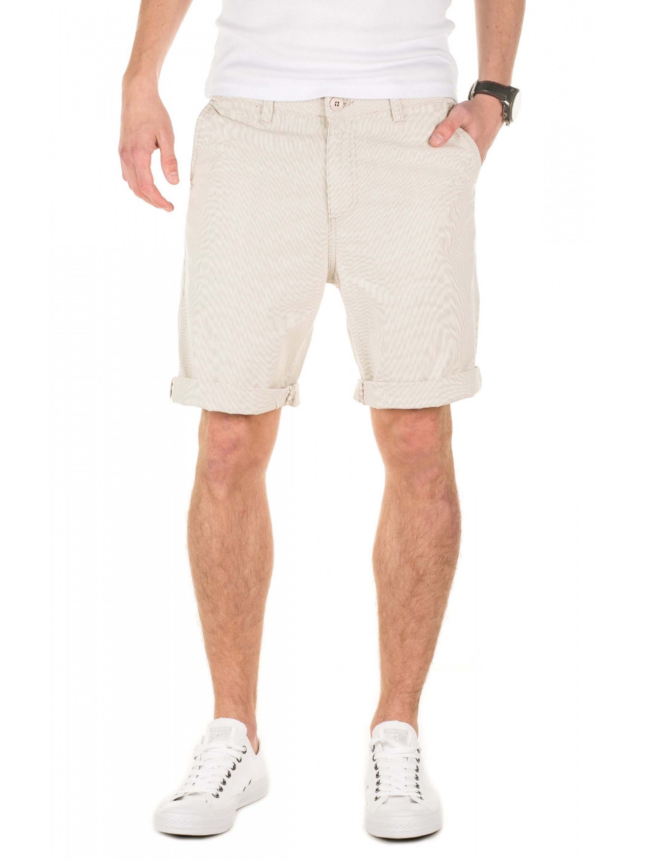 Beige Edward Chinoshorts Shorts Yazubi Stretchanteil Herren (rainy day mit 135304) Shorts Chino