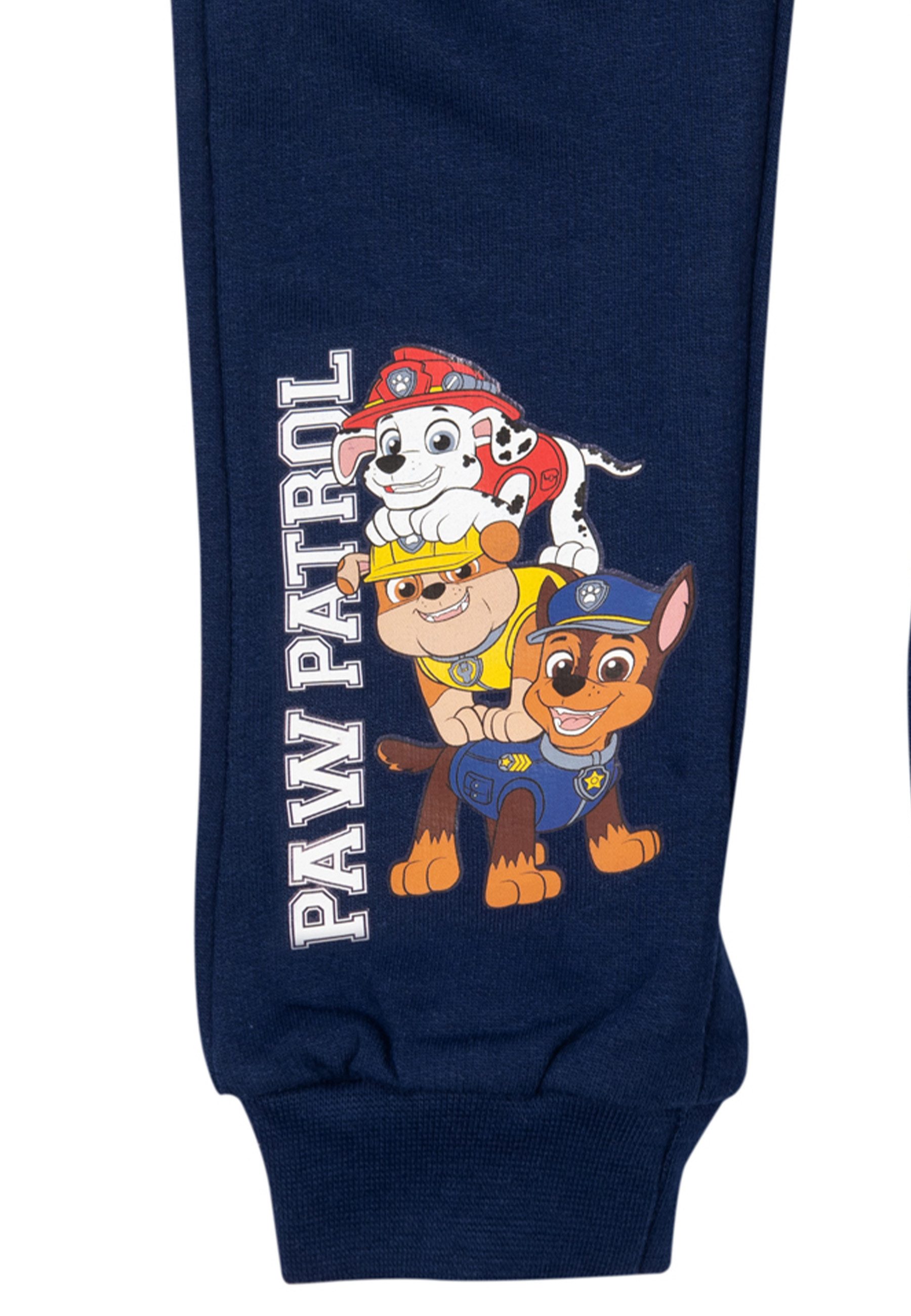 United Labels® Jogginghose Paw Patrol - Chase, Rubble & Marshall - Training, Sweat