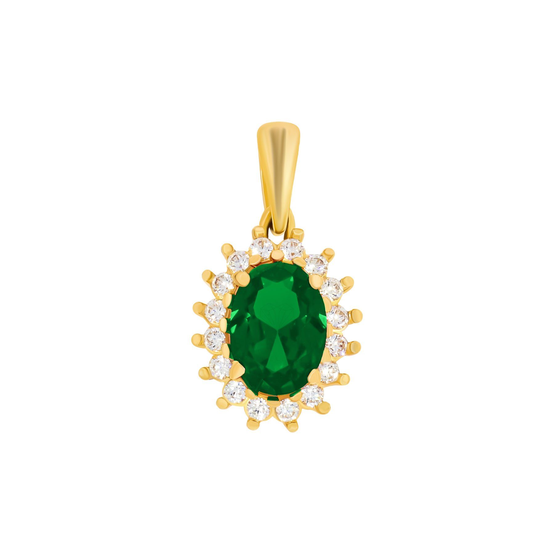 Stella-Jewellery Kettenanhänger 585er Gelbgold Anhänger mit günstig online kaufen