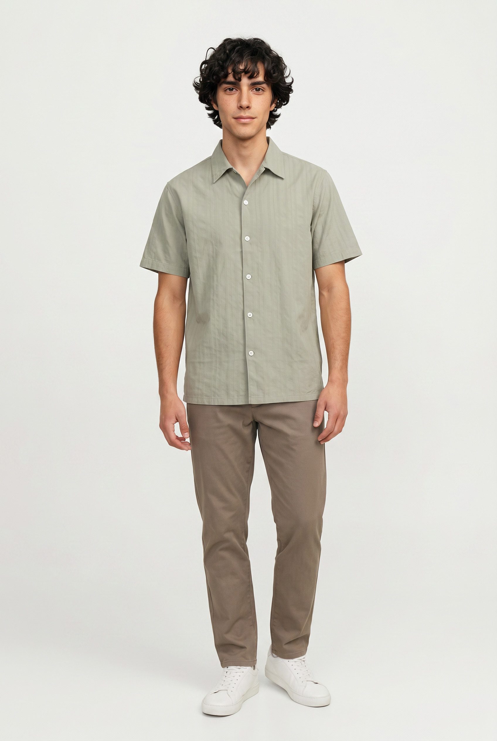 Kurzarmhemd JORRIVIERA TEXTURE SHIRT SS
