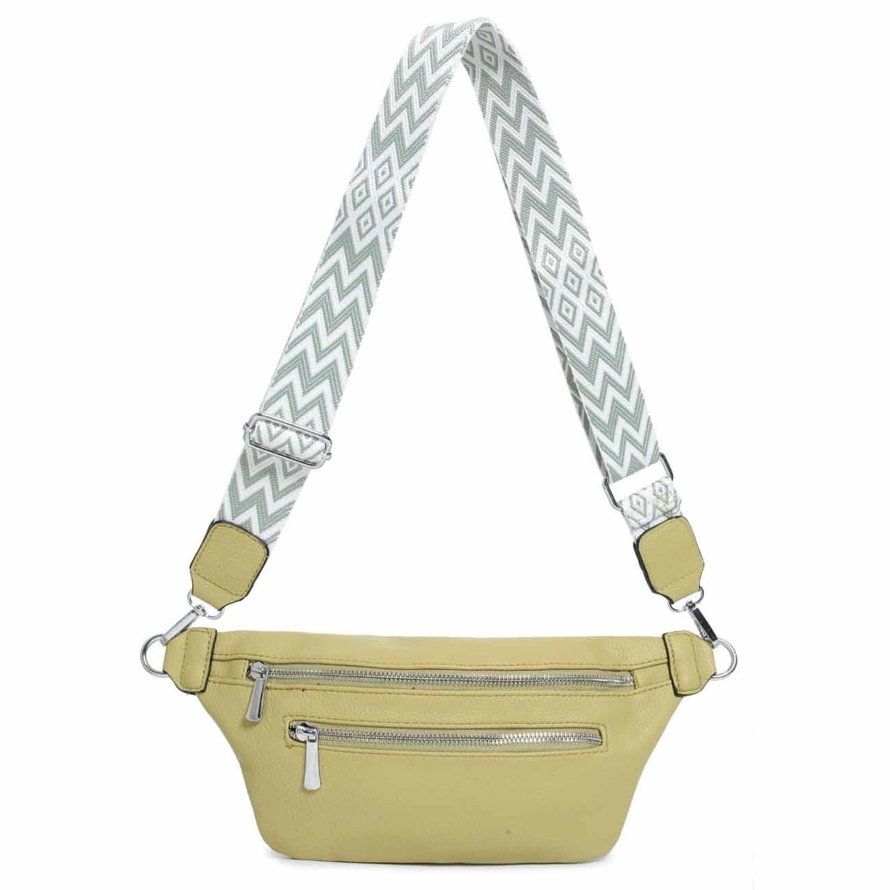 ITALYSHOP24 Bauchtasche Damen Brusttasche Bodybag Crossover günstig online kaufen