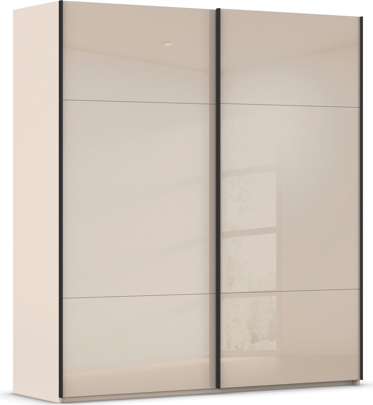 rauch Schwebetürenschrank Kleiderschrank Schrank Garderobe Schlafzimmerschrank CONTIDO (3 verschiedene Ausstattungen BASIC/CLASSIC/PREMIUM (inkl. SOFT-CLOSE) aus hochwertigem Material in 6 Breiten 2 Griff-Farben MADE IN GERMANY