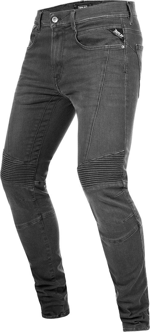 Replay Motorradhose Swing Motorradjeans Gray