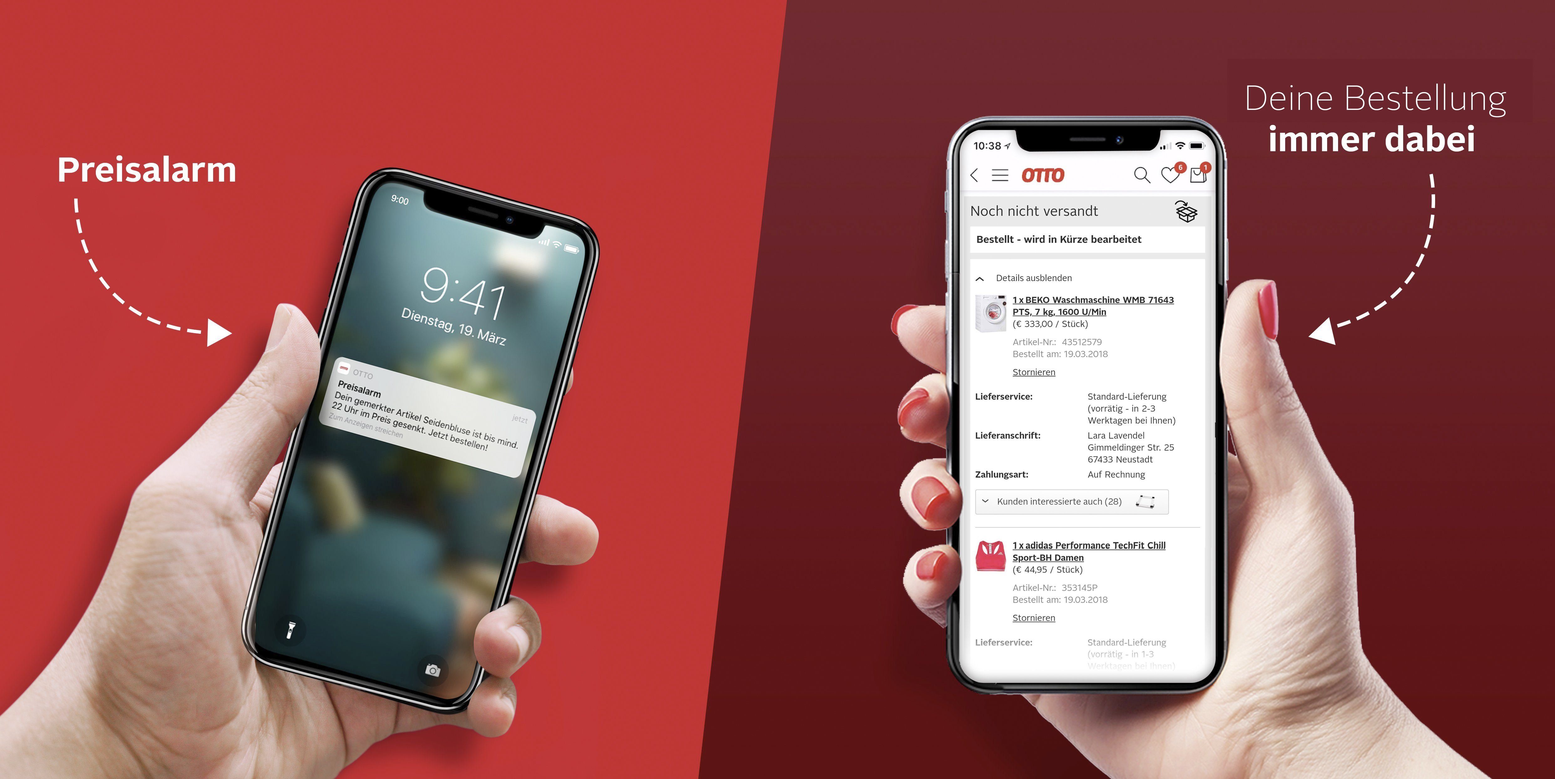 OTTOApp für iOS und Android