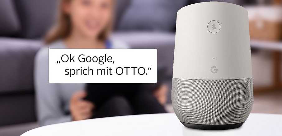 OTTO Action auf dem Google Home starten