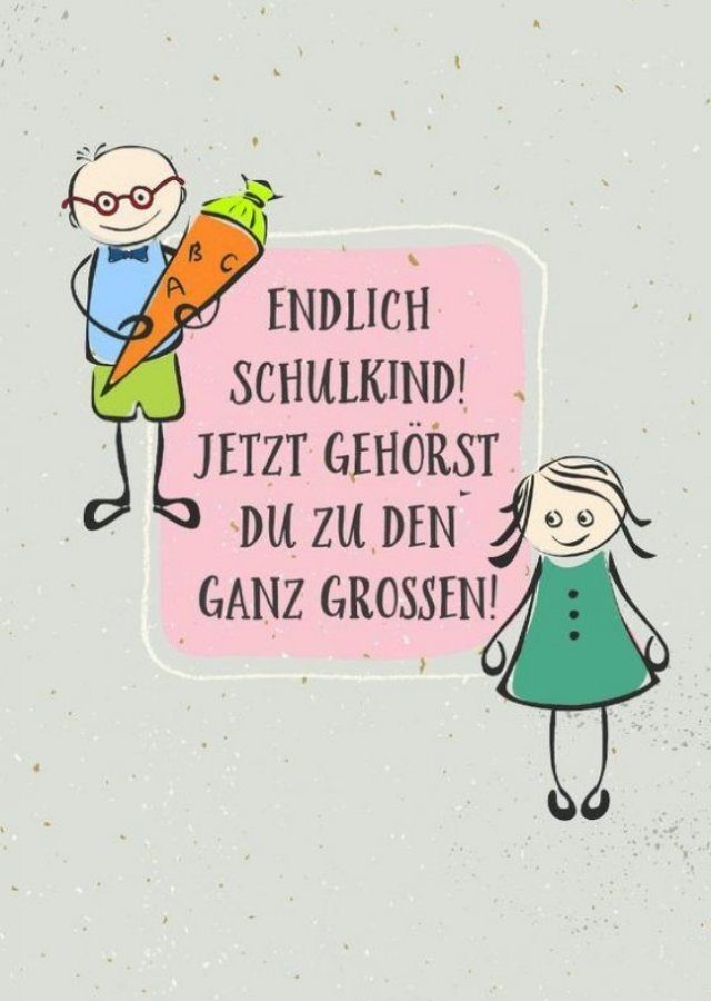 Sprüche zur Einschulung OTTO