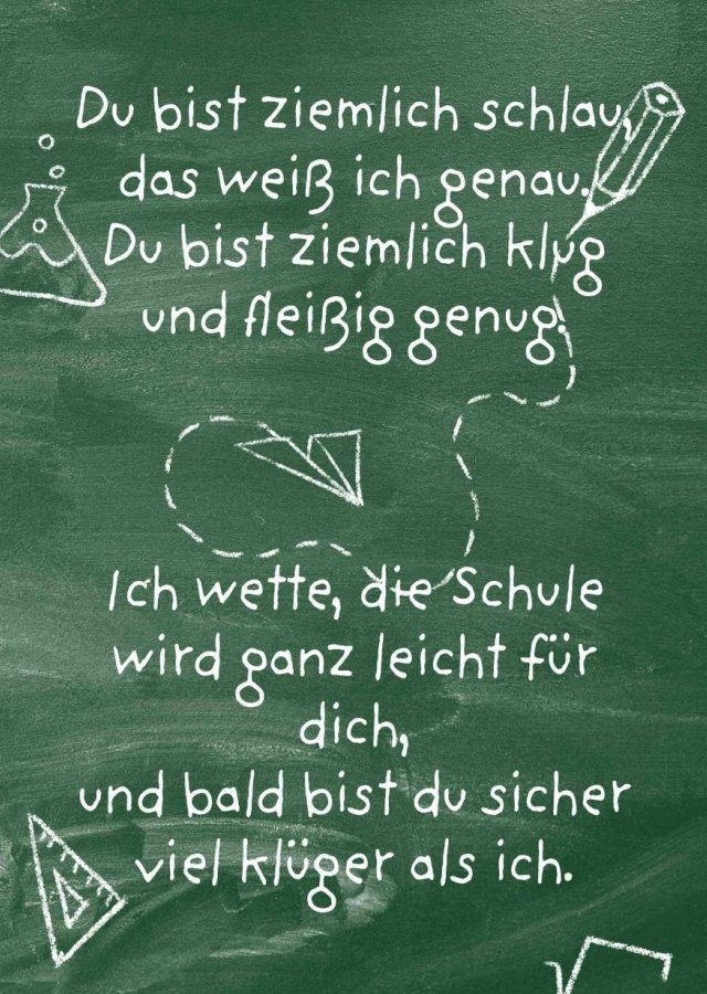 Sprüche zur Einschulung OTTO