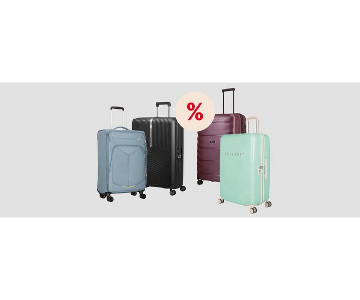 Günstiges Reisegepäck