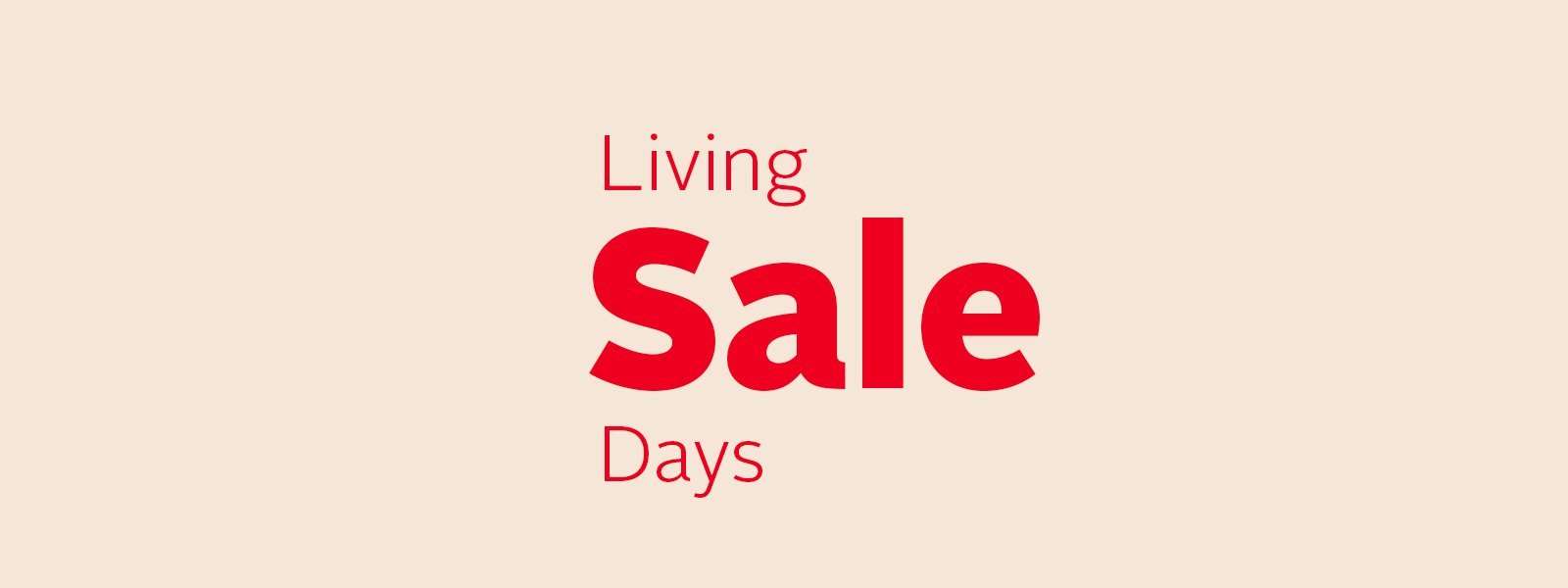 Living Sale Days Aktionsartikel
