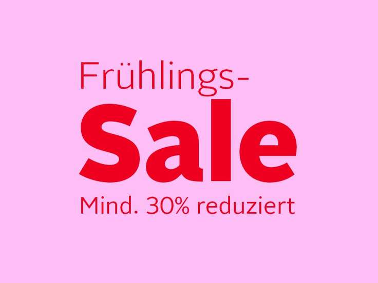 Frühlings-Sale