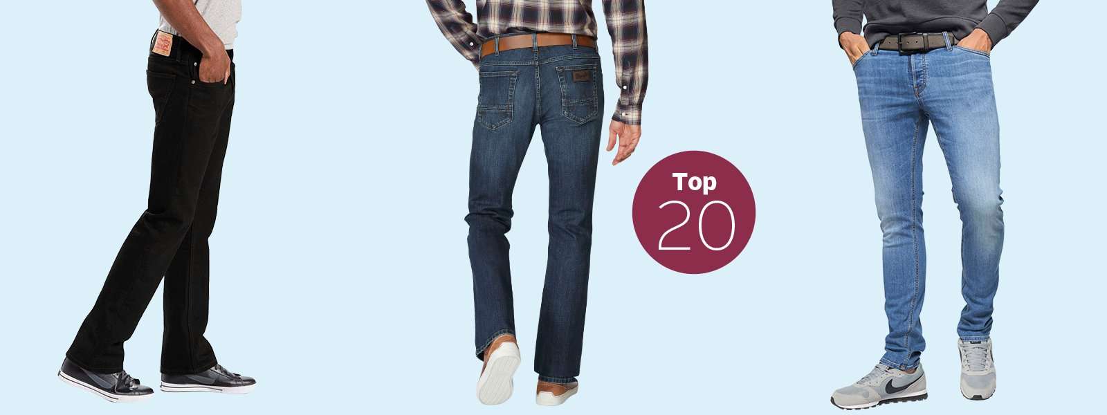 20 Herren-Jeans