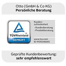 TÜV-Auszeichnung Kunden- und Produktberatung