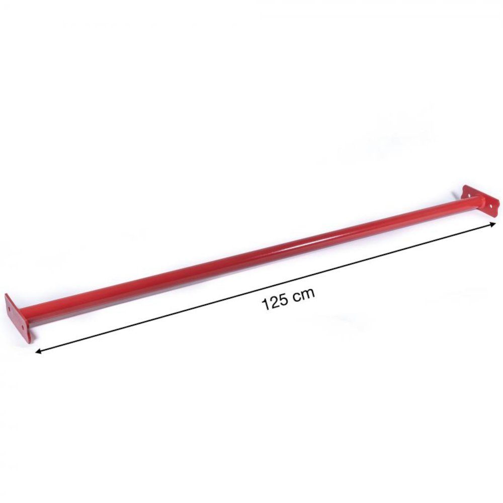 ROG-Gardenline Turnreck, Reckstange aus Metall - 125 CM - Rot