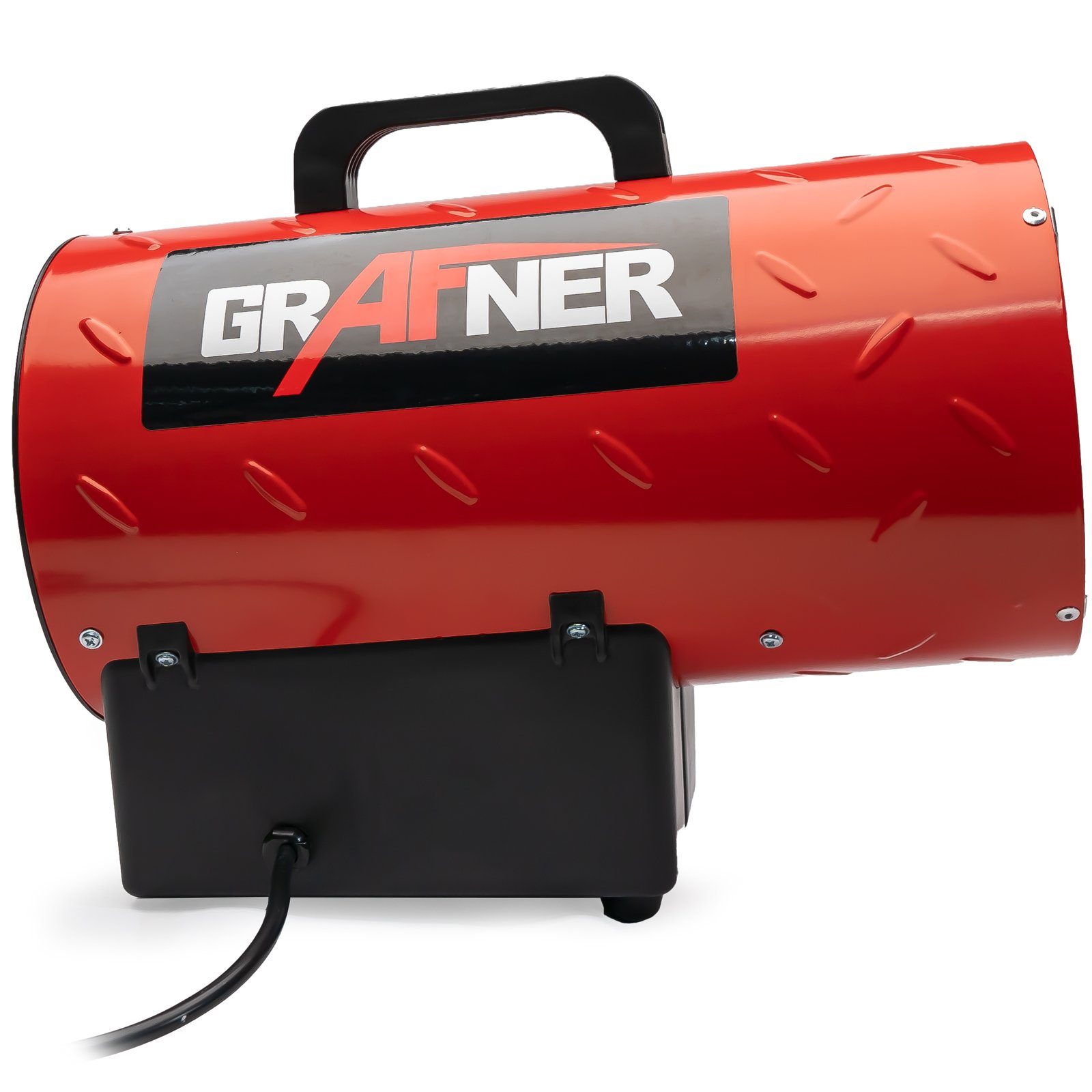 Grafner Heizgerät Gasheizer Gasheizgebläse Heizlüfter Bauheizer 15kW Bautrockner, 15000 W, Überhitzungsschutz