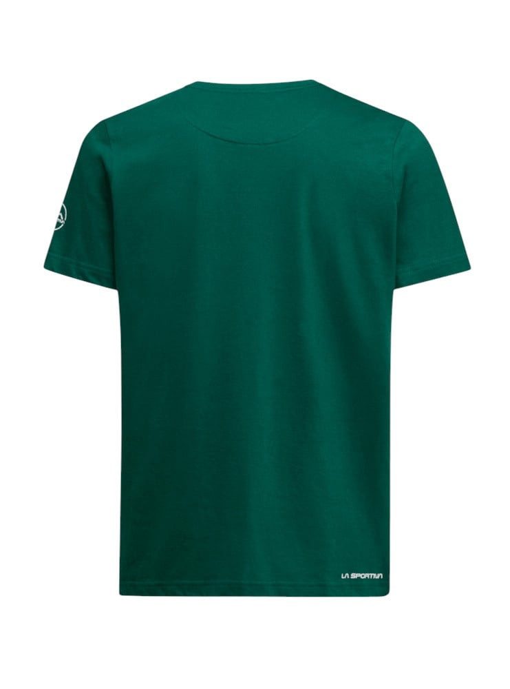 La Sportiva T-Shirt Wander-/Freizeit Cinquecento - Out of Office - (Baumwolle) grün Herren