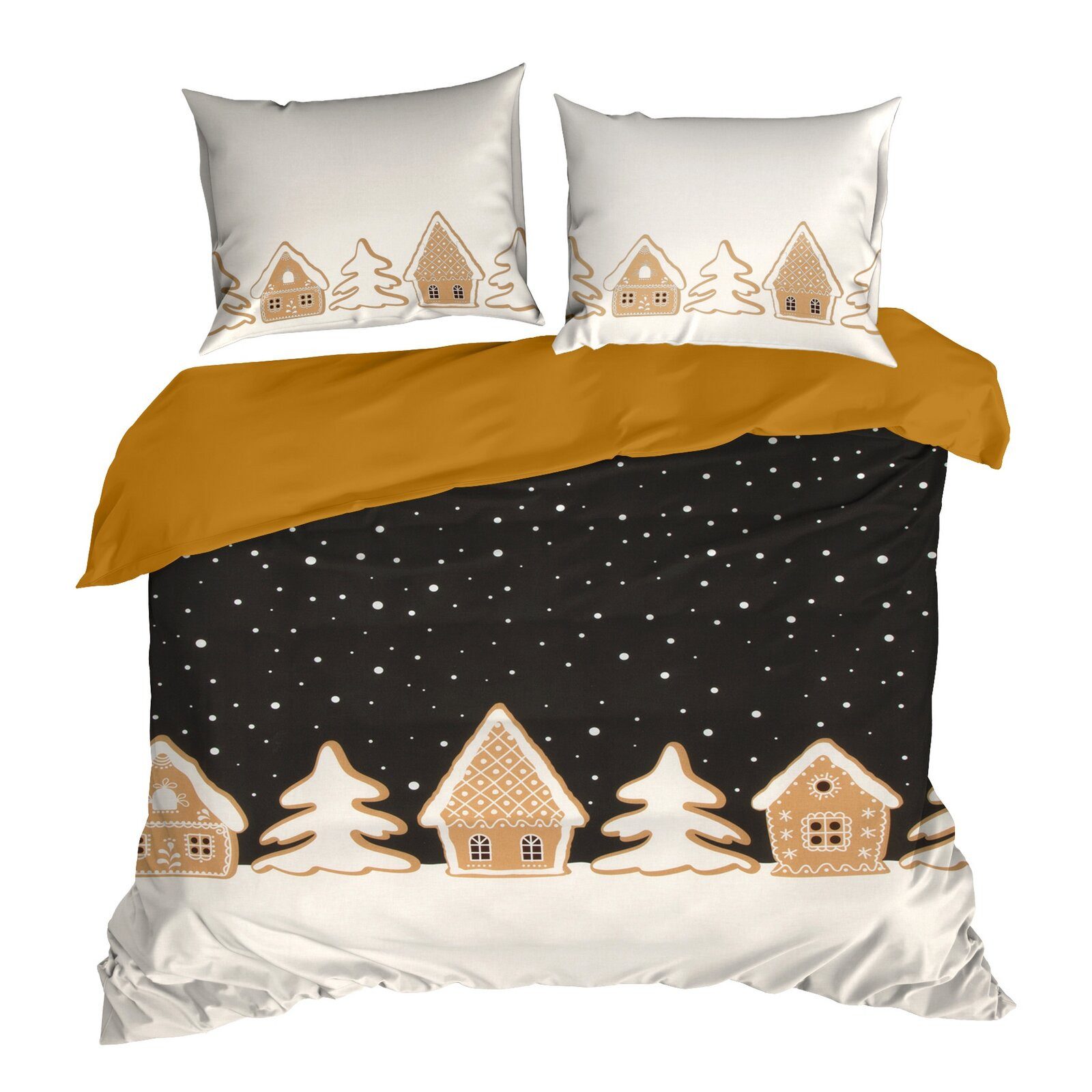 Eurofirany Bettwäsche Weihnachtsbettwäsche, Weihnachtsgeschenk Satinbaumwol günstig online kaufen