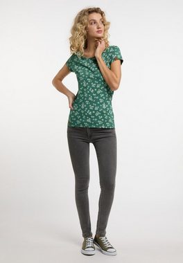 Ragwear T-Shirt MINTT FLOWER Nachhaltige & vegane Mode Damen