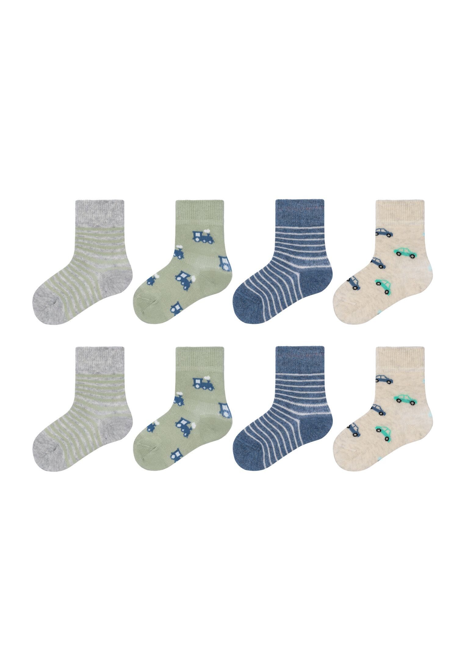 Socken Socken motiv 8er Pack