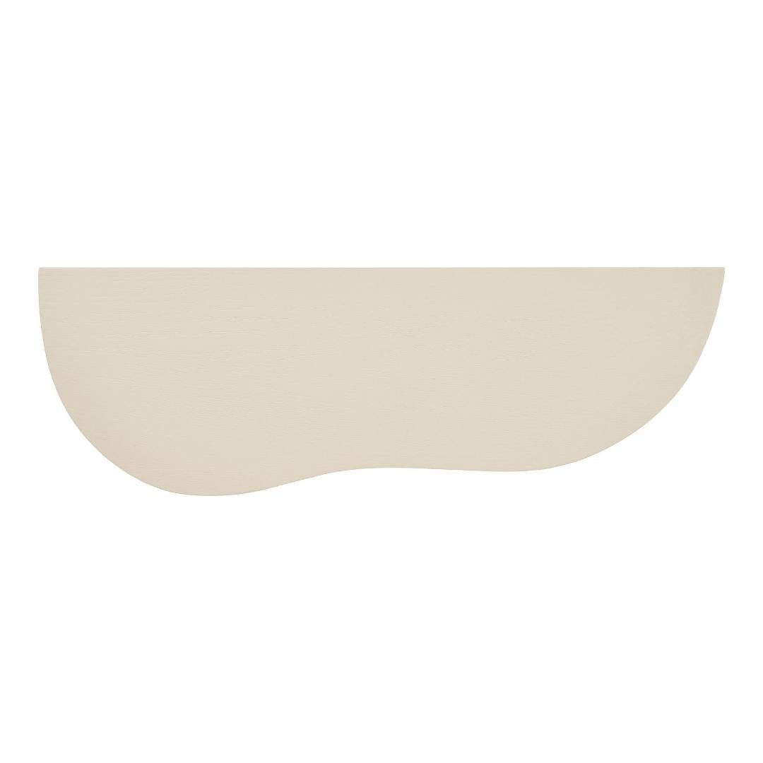 House Nordic Küchenregal Nia Wandregal, Tassenhalter 1 Ebene beige.