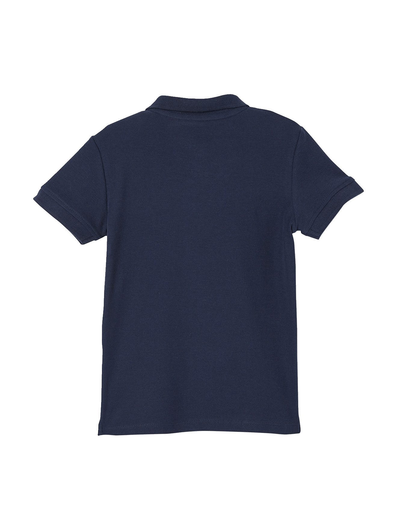 vertbaudet Poloshirt Jungen Poloshirt, kurze Ärmel Stickerei – Bild 2 von 4